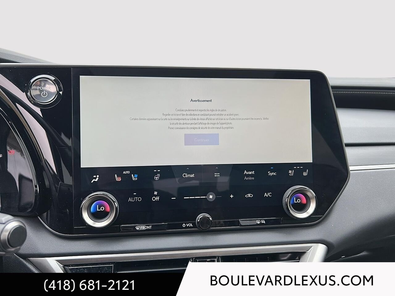 Lexus RX 20029A | RX 350h BA 2024 Bleu Québec - photo #14