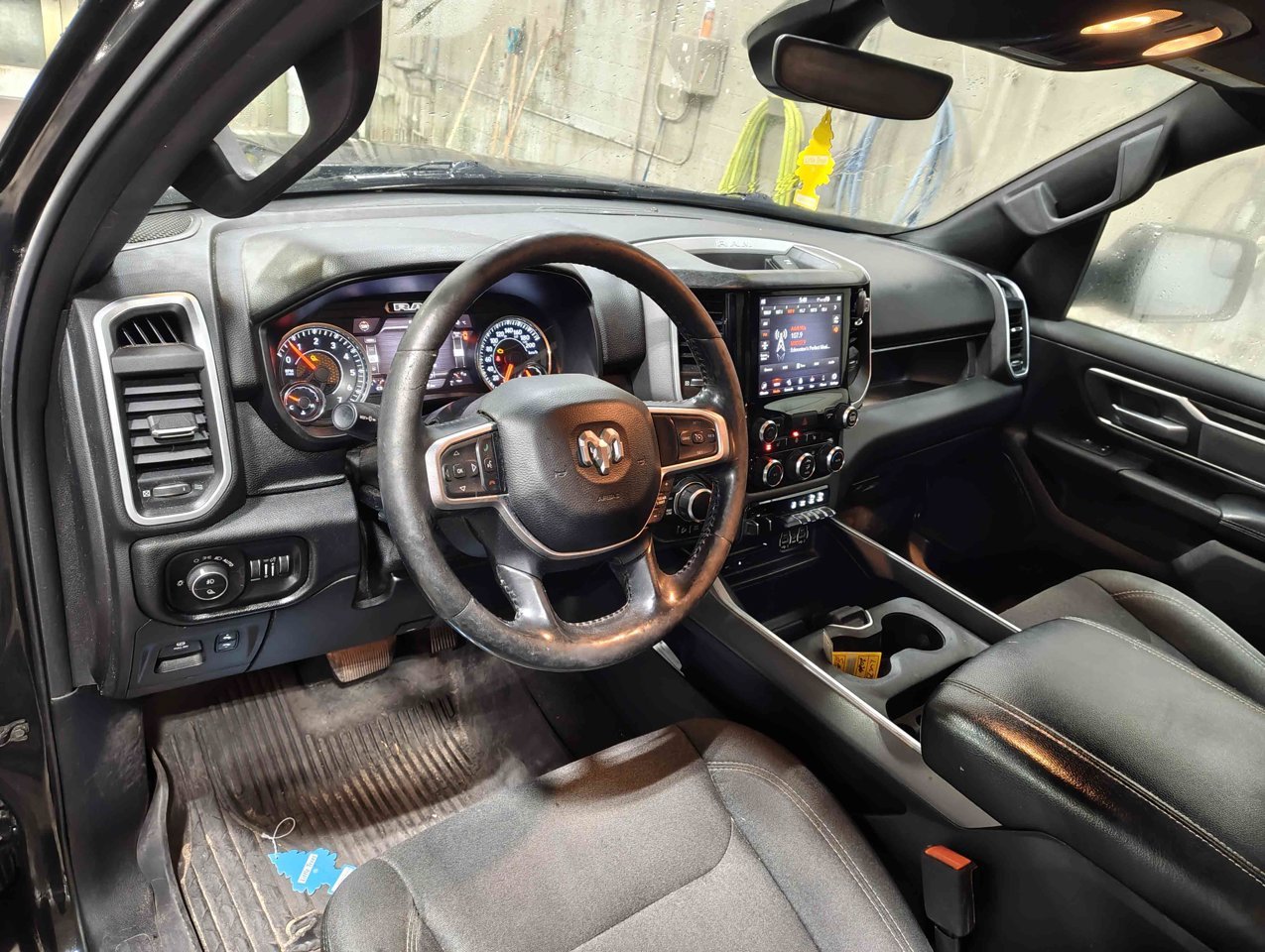 2019 Ram 1500 Big Horn 4x4 Crew Cab 5'7 Box Black Sherwood Park - photo #6