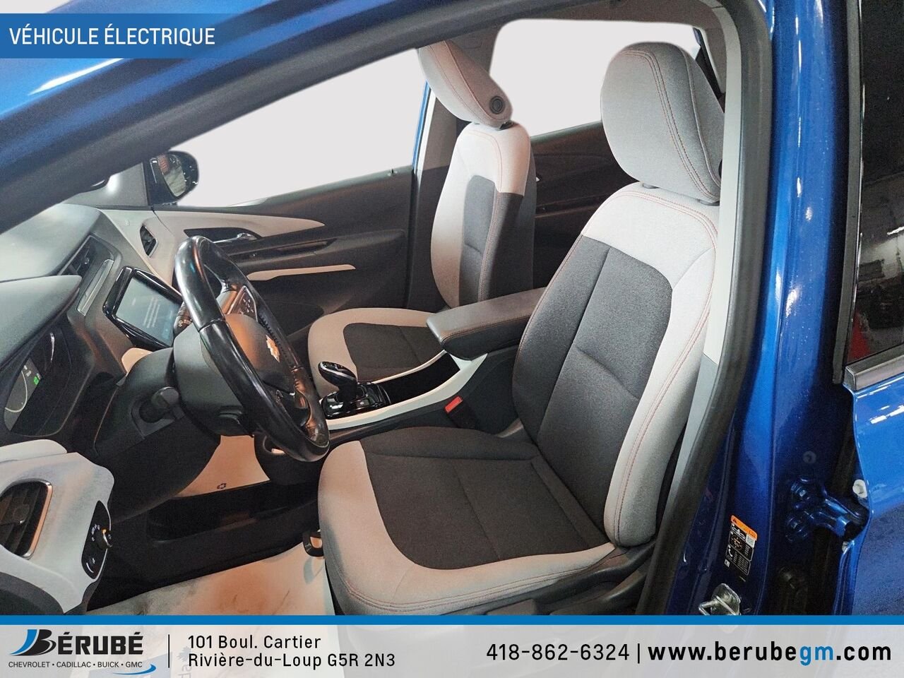 GMC BOLT LT Familiale 5 portes LT 2020 Bleu Rivière-du-Loup - photo #7