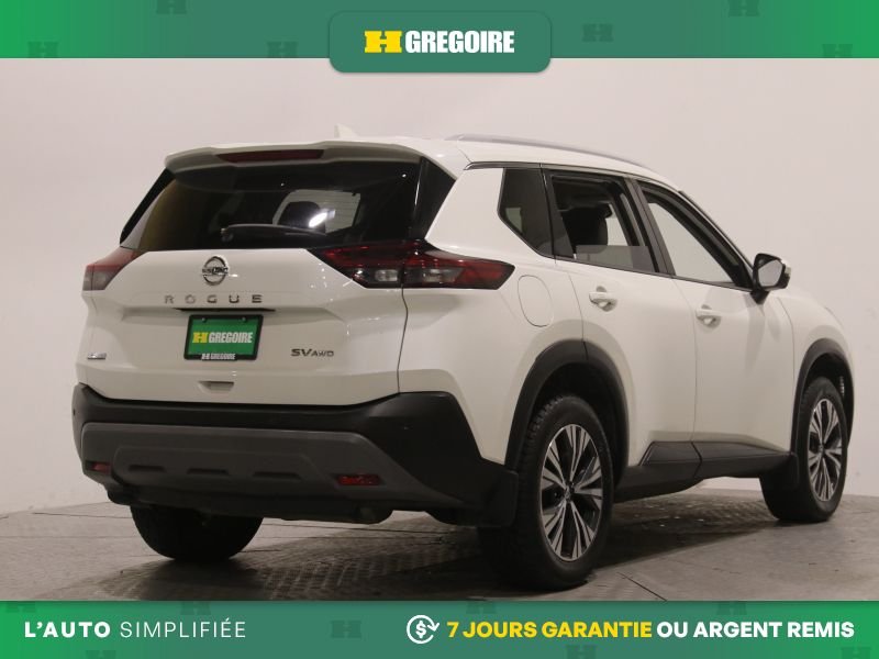 Nissan Rogue 822634 | SV AWD AUTO AC CUIR TOIT MAGS CAM RECUL BLEUTOOTH 2021 Blanc Laval - photo #8