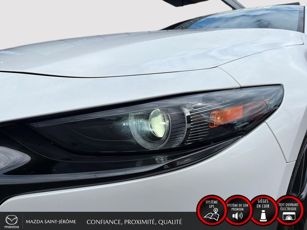 2025 Mazda Mazda3 Sport White Ste-Agathe des Monts - photo #1