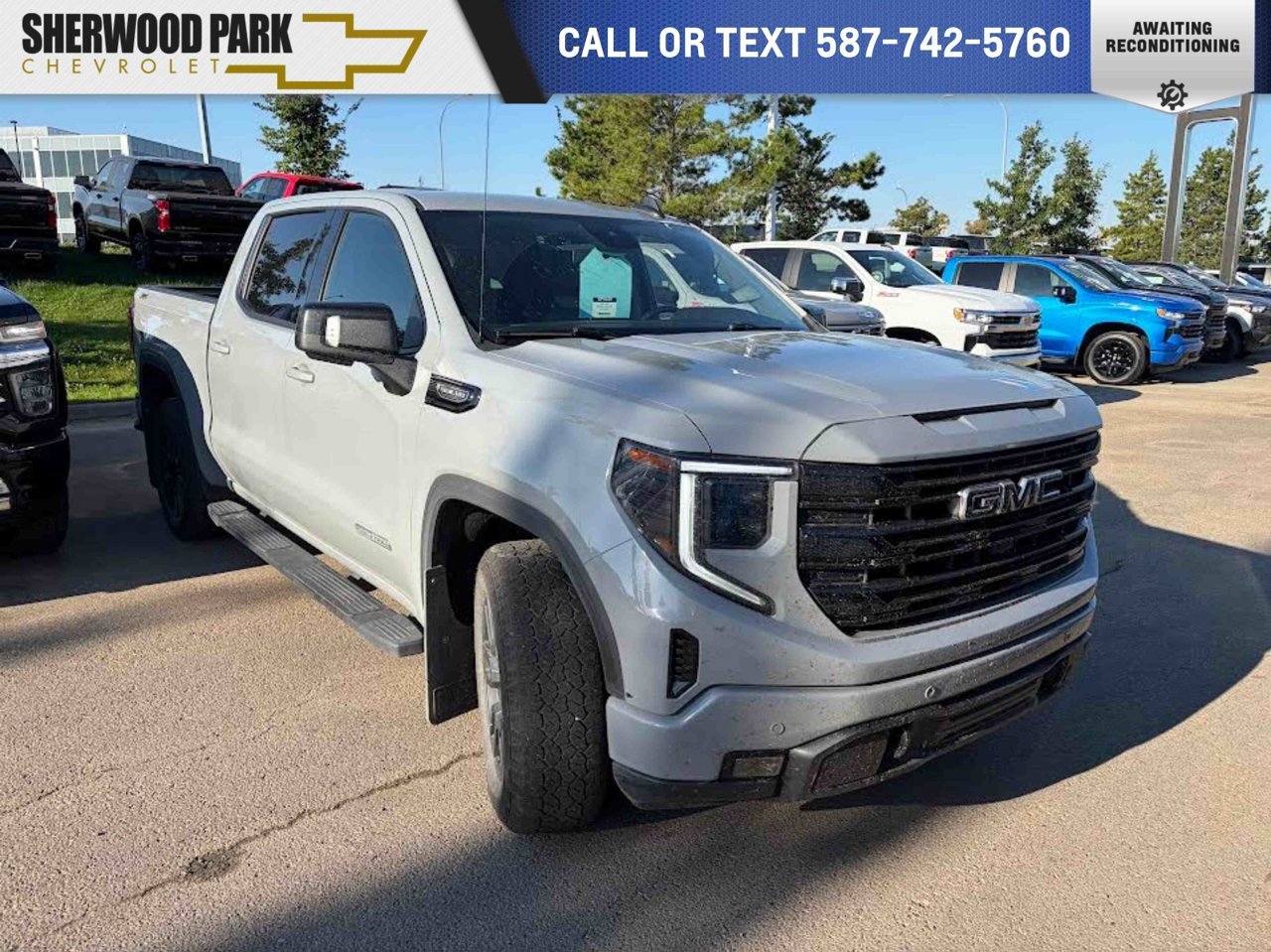 2024 GMC Sierra 1500 4WD Crew Cab 147 Elevation Grey Sherwood Park - photo #0