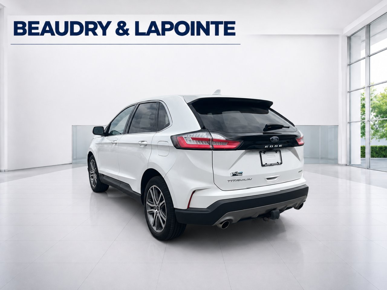 2022 Ford Edge White La Sarre - photo #3