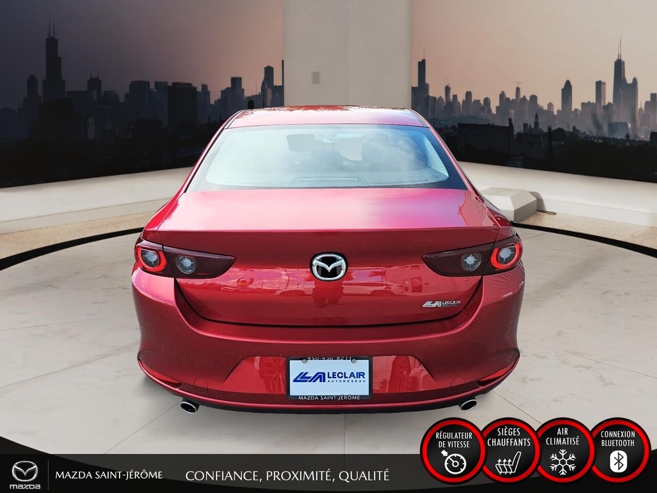2023 Mazda Mazda3 Red Ste-Agathe des Monts - photo #6