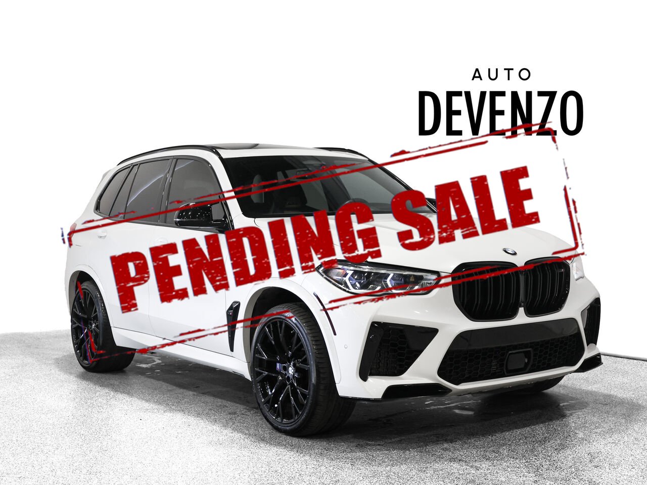 BMW X5 M 2022 Blanc Saint-Eustache - photo #0