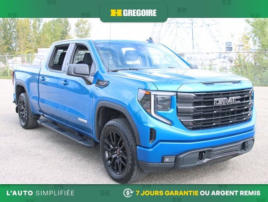 GMC Sierra 1500 Elevation 4WD AUTO A/C MAGS NAV CAM RECUL BLUETOOT 2023 Bleu