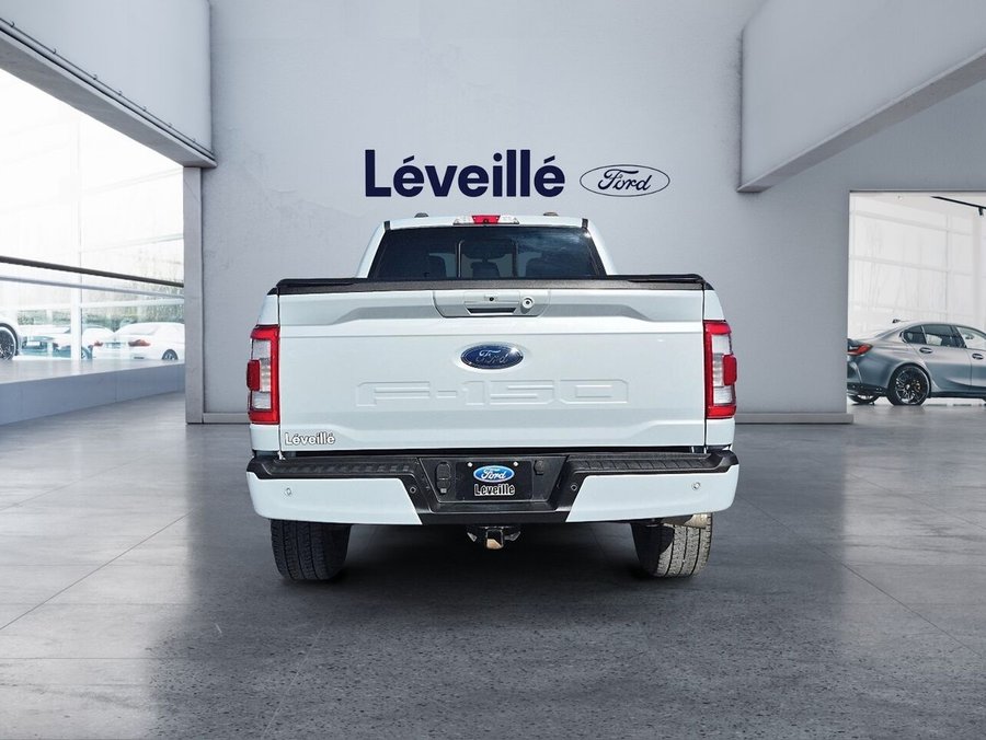 2022 Ford F-150 LARIAT 5.0L ** 502A ** SPORT ** TOIT PANO ** FX4 20P ** PRO POWER 2KW ** B&O ** 6,5 pi 6,5 pi White