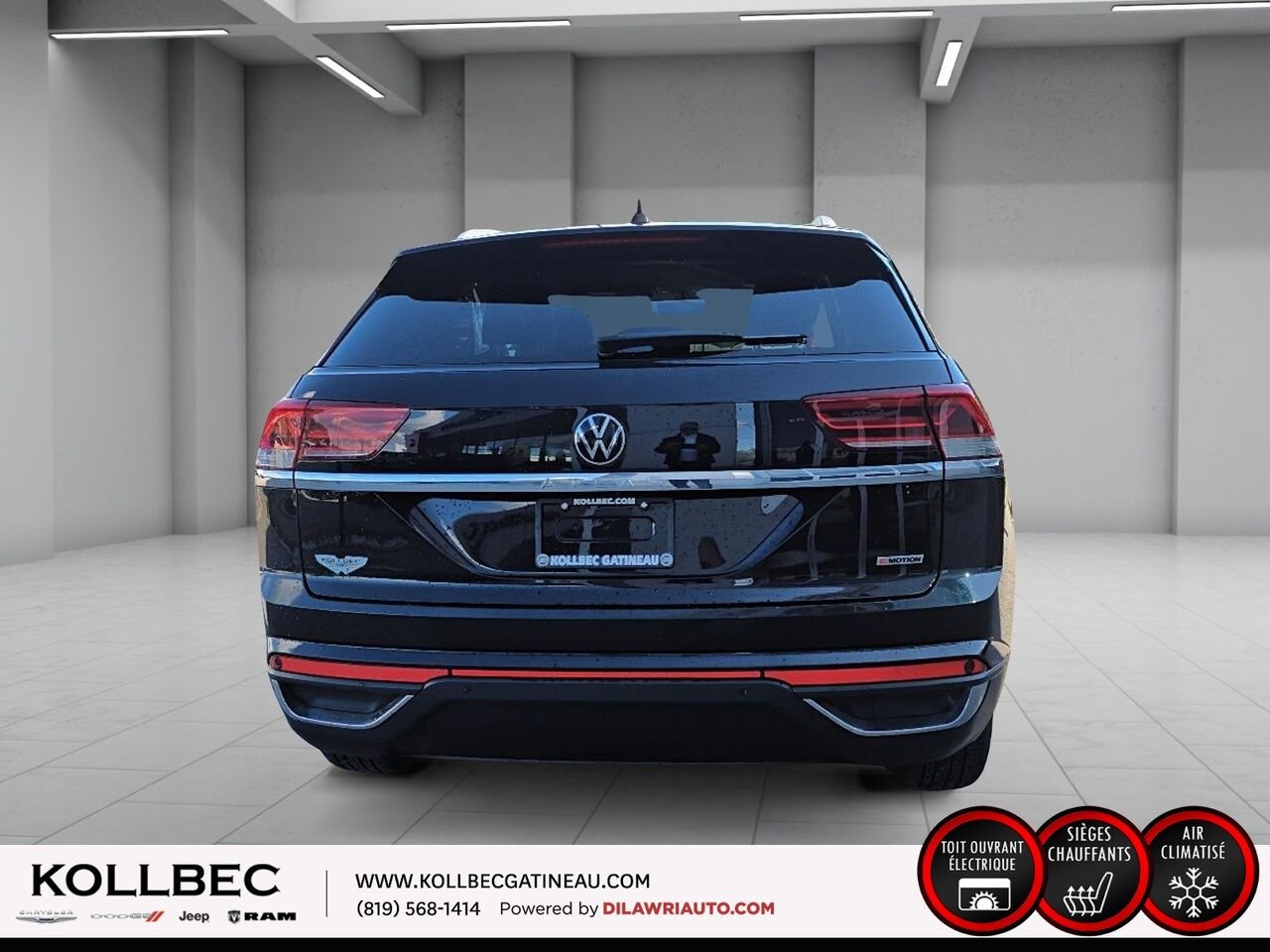 2020 VOLKSWAGEN ATLAS CROSS SPORT Comfortline 4MOTION Black Ottawa & Gatineau - photo #15