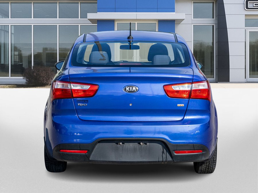 Kia Rio Berline 4 portes, boîte automatique, LX+ 2013 Bleu