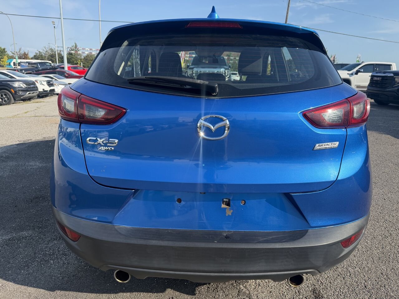 MAZDA CX-3 SPORT Traction intégrale 4 portes GX 2017 Bleu Gatineau - photo #9