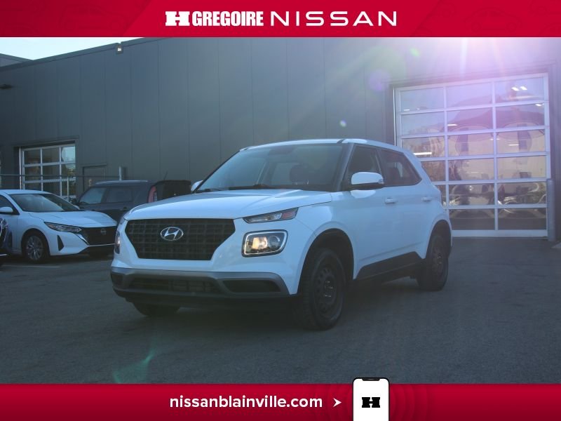 Hyundai Venue Essential BANC CHAUFFANT AUCUN ACCIDENT BAS KILO 2021 Blanc