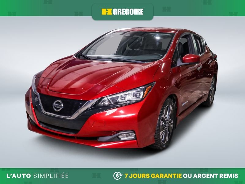 2019 Nissan Leaf Red Saint-Eustache - photo #2