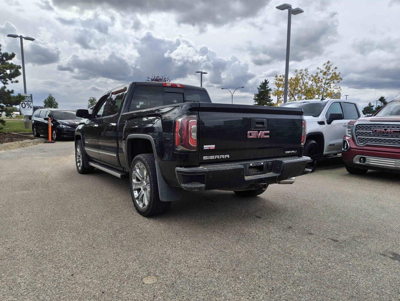 2017 GMC Sierra 1500 4WD Crew Cab 143.5 Denali Black Sherwood Park - photo #4