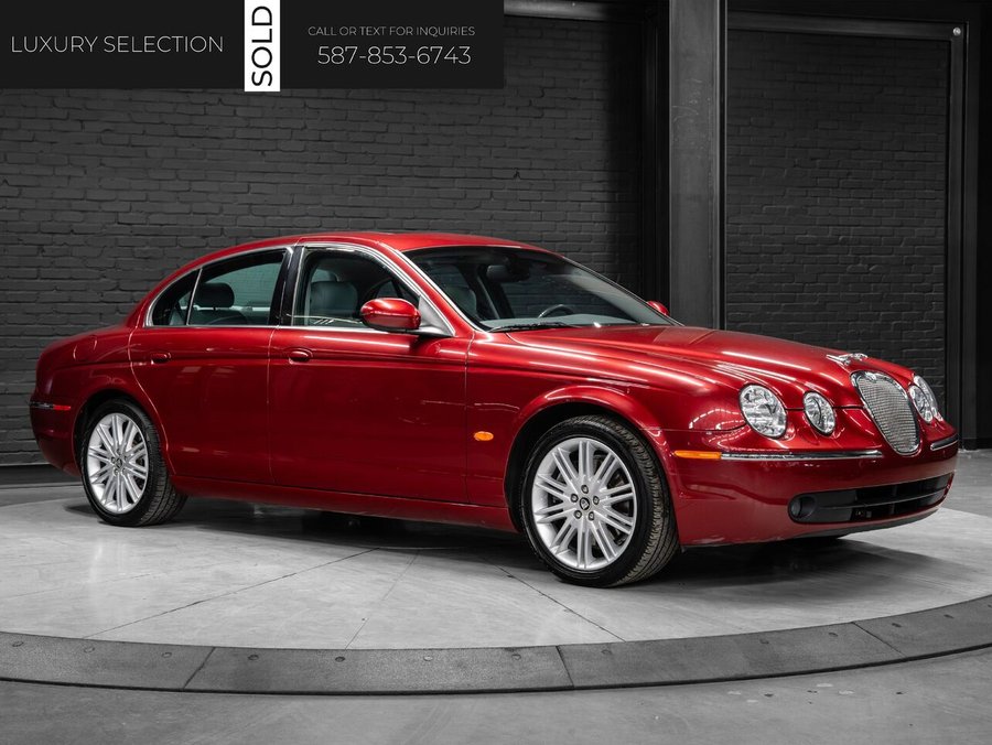 2006 Jaguar S-TYPE 2006 Red