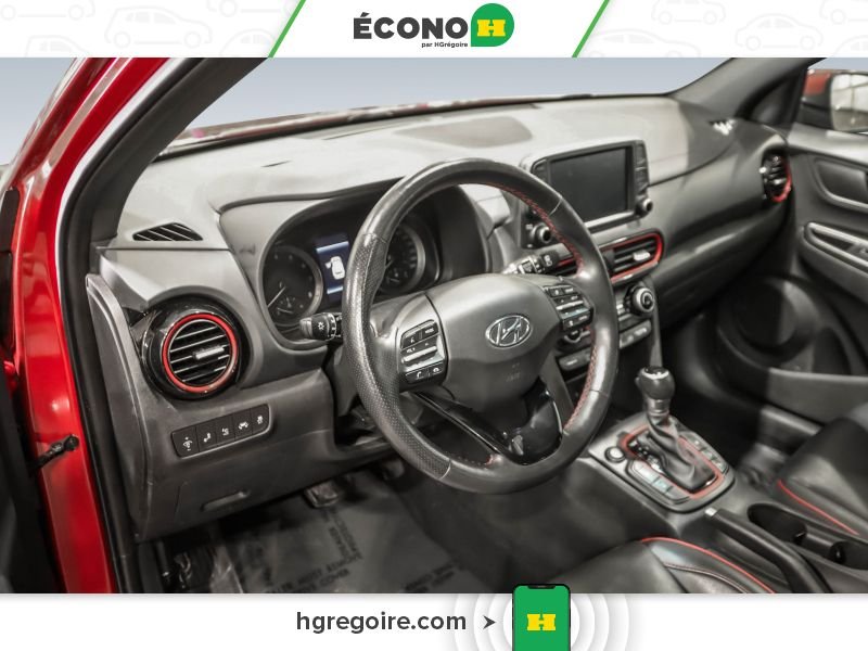 Hyundai Kona 822130 | Ultimate AWD CUIR TOIT BLUETOOTH CAMÉRA MAGS 2020 Rouge Laval - photo #24