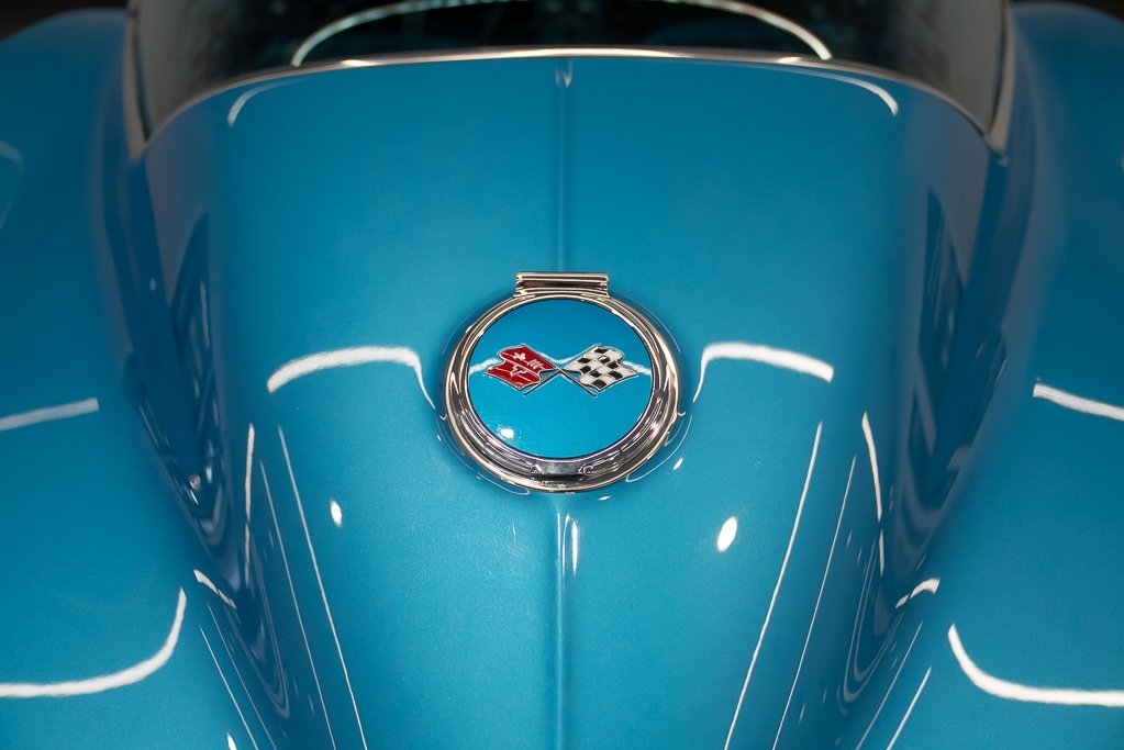 Chevrolet Corvette 1967 Bleu Montréal - photo #44