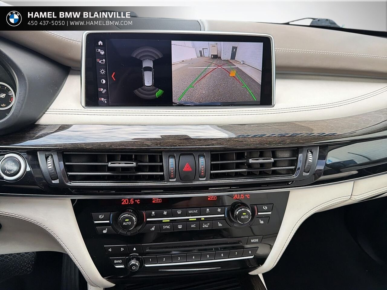 BMW X5 xDrive35i véhicule d'activités sportives 2018 Noir Blainville - photo #13