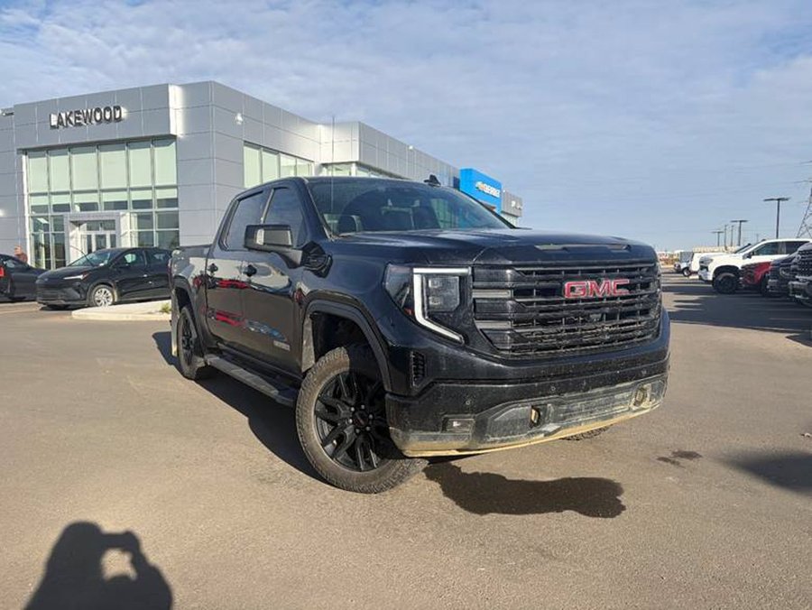 2025 GMC Sierra 1500 Elevation Premium 5.3L X31 | Heated Leather Bucket Seats Black