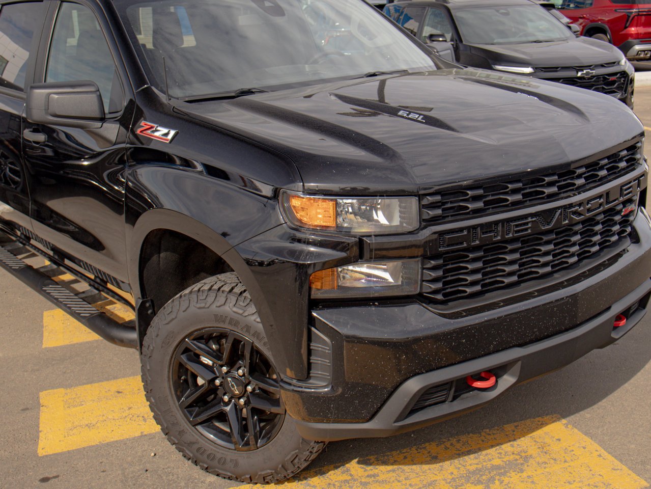 2021 Chevrolet Silverado 1500 4WD Crew Cab 147 Custom Trail Boss Black Sherwood Park - photo #15
