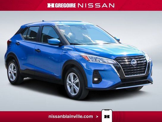 2024 Nissan Kicks S UN PROPRIO JAMAIS ACCIDENT A PARTIR DE 2.99% Blue