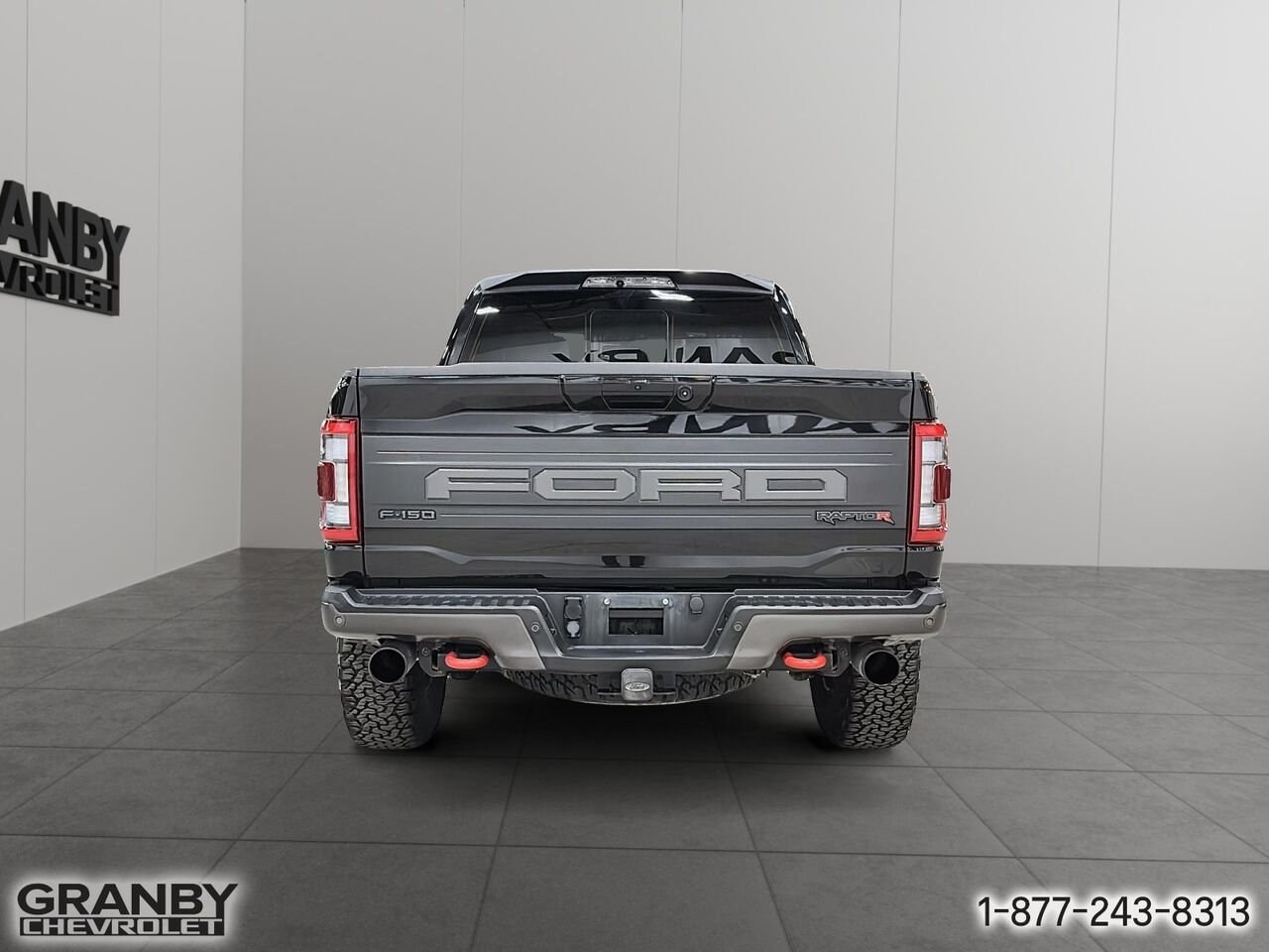 2021 Ford F-150 Raptor SuperCrew 4RM caisse de 5,5 pi | 26-0610A Black Granby - photo #5