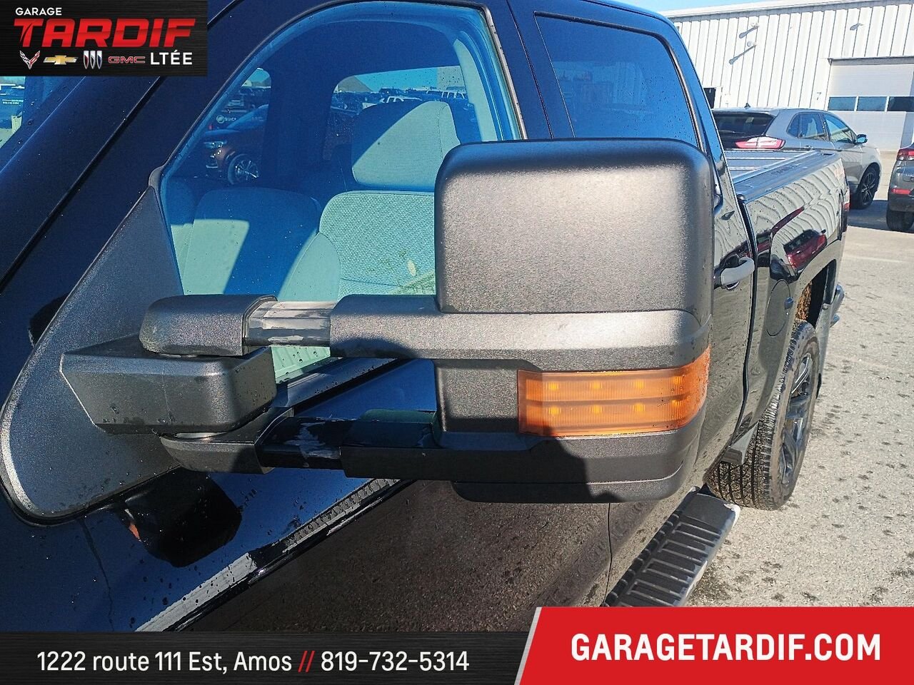 CHEVROLET SILVERADO CABINE MULTIPLACE 4RM 46783A 2018 Noir Amos - photo #8