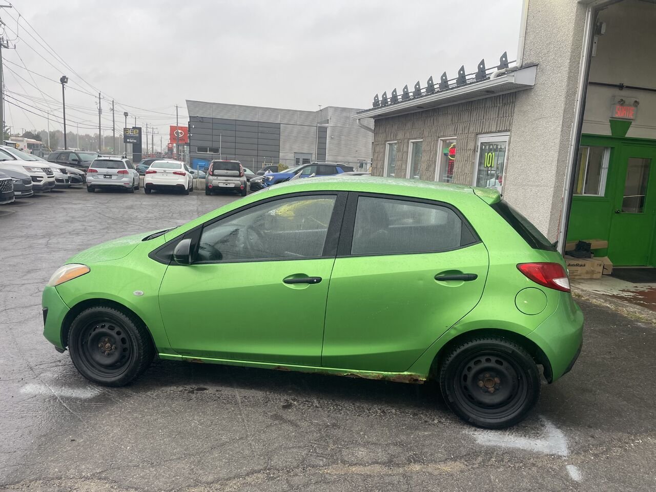 Mazda Mazda2 2013 Vert Longueuil, - photo #3