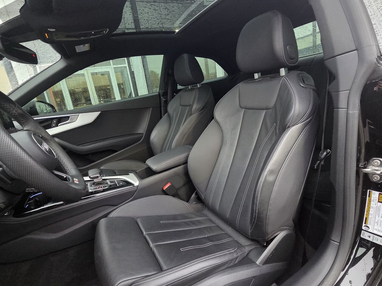Audi A5 Coupé Progressiv 2023 Noir Granby - photo #11