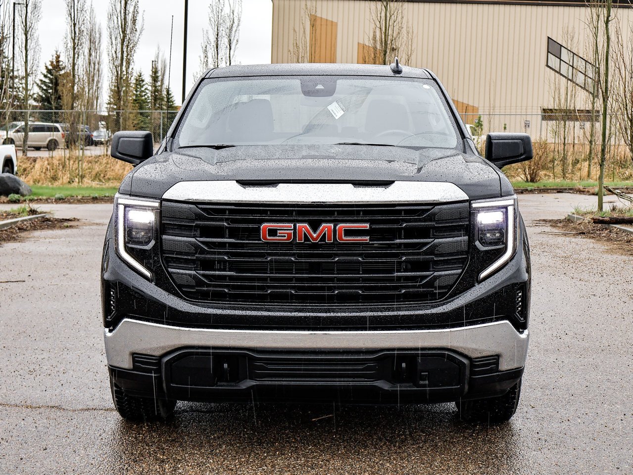 2024 GMC Sierra 1500 4WD Crew Cab 147 Pro Black Sherwood Park - photo #2