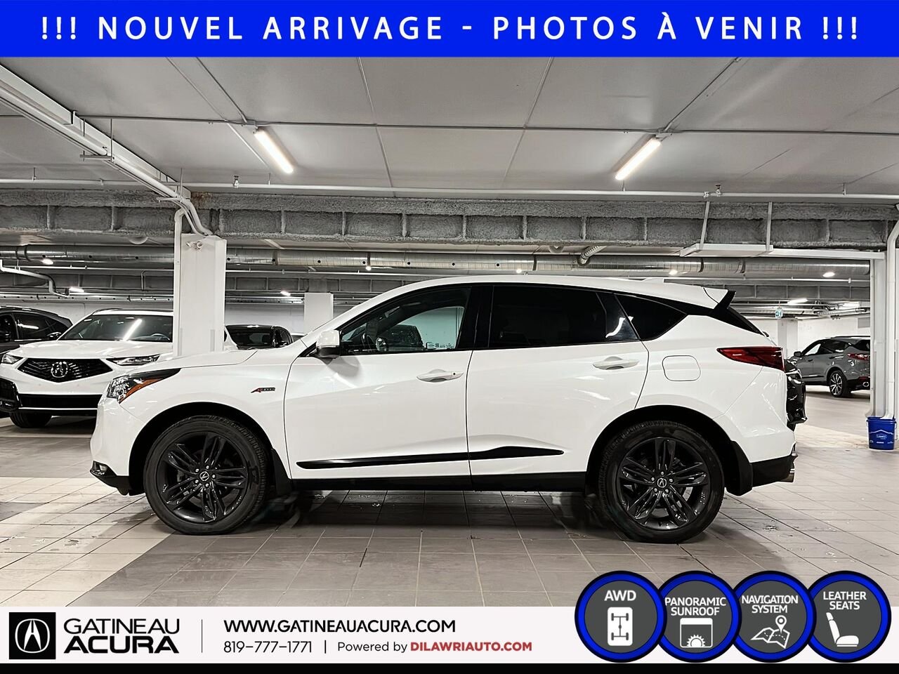 Acura RDX A-Spec SH-AWD 2023 Blanc Gatineau - photo #8
