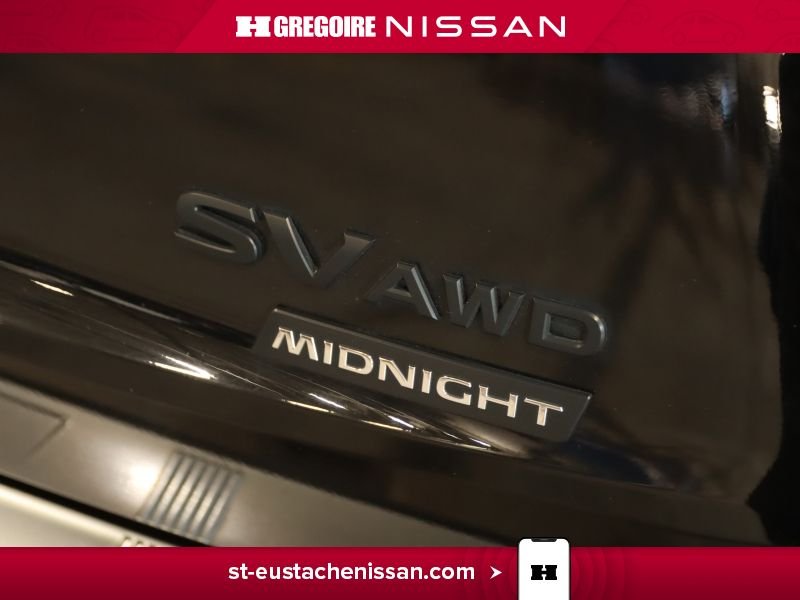 Nissan Rogue SR4914 | SV Midnight Edition AWD CUIR DEM. A DISTANCE SIEGE 2023 Noir Laval - photo #24