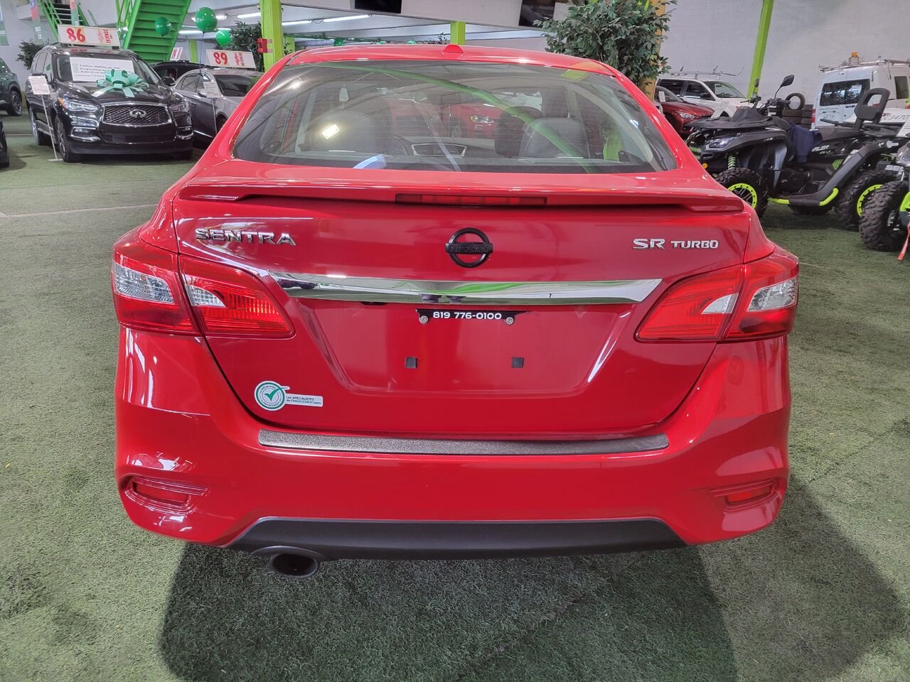 2017 Nissan Sentra Red  - photo #4