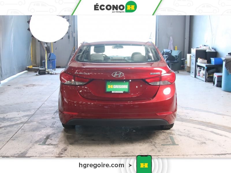 2016 Hyundai Elantra Red Laval - photo #5