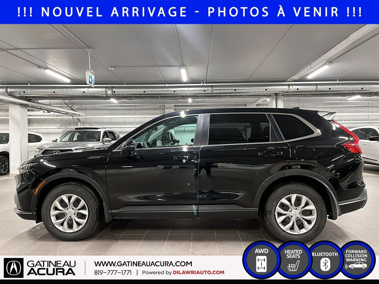 Honda CR-V LX AWD 2024 Noir Gatineau - photo #7