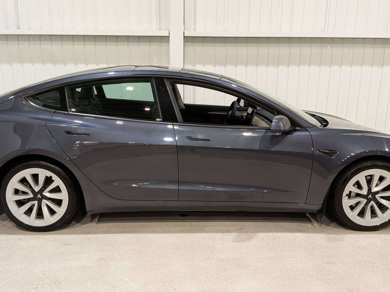 Tesla Model 3 Standard Range Plus RWD 2021 Gris Val-David - photo #6