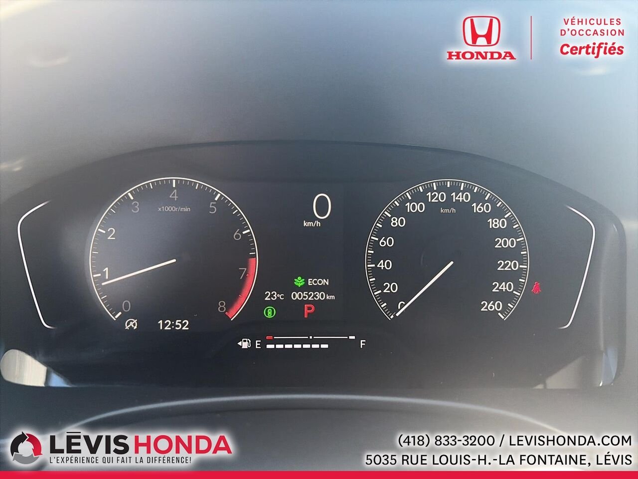 2026 Honda Civic Hayon Sport Sport CVT Silver Lévis - photo #23