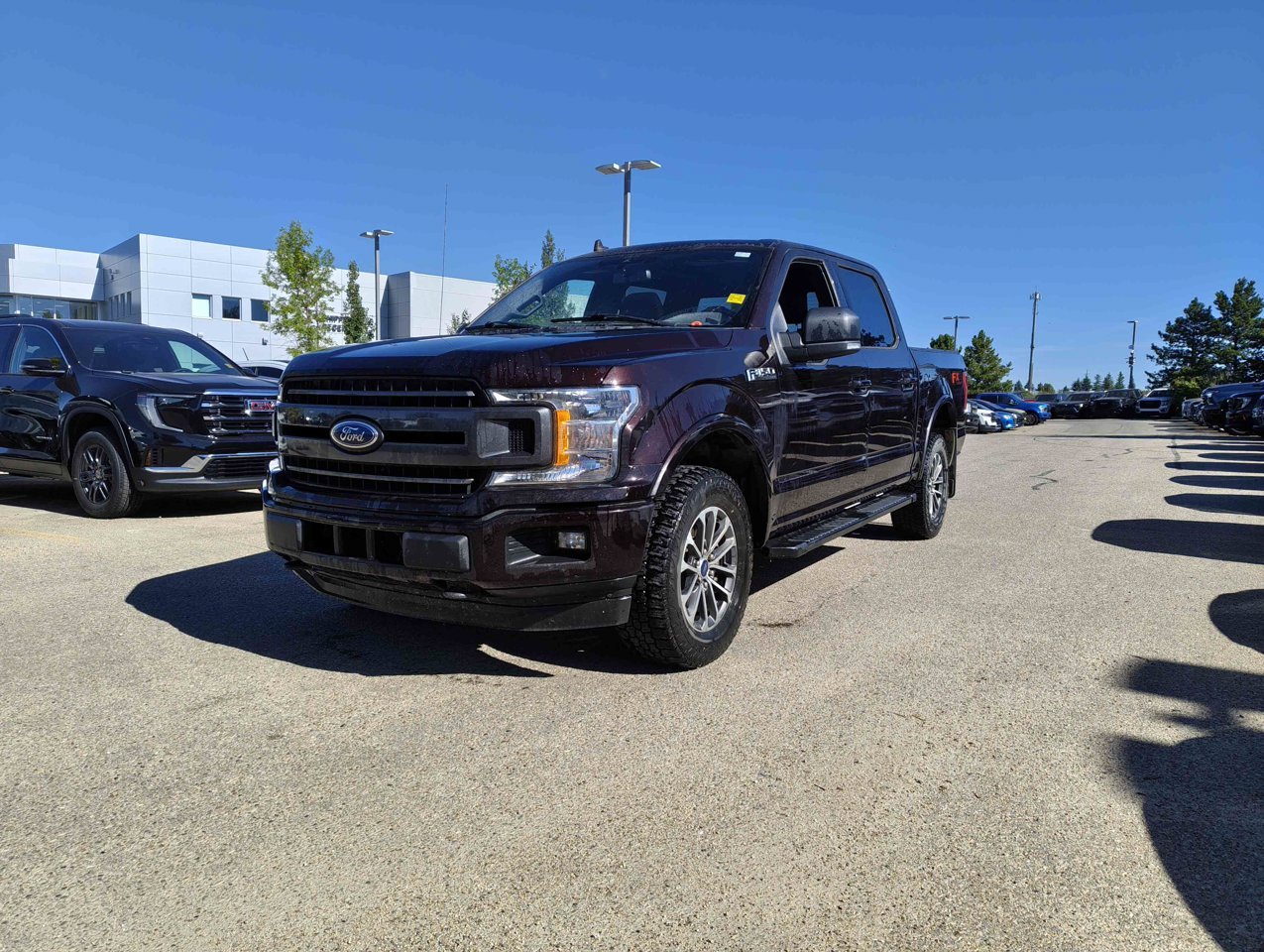 2019 Ford F-150 XLT 4WD SuperCrew 5.5' Box Orange Sherwood Park - photo #3