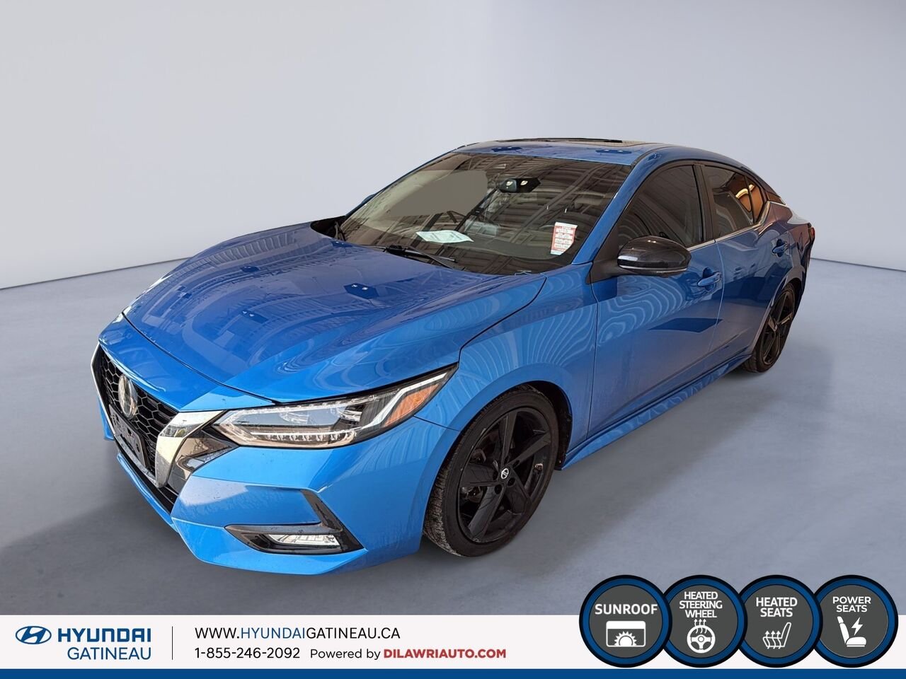 2021 Nissan Sentra Blue Gatineau - photo #0