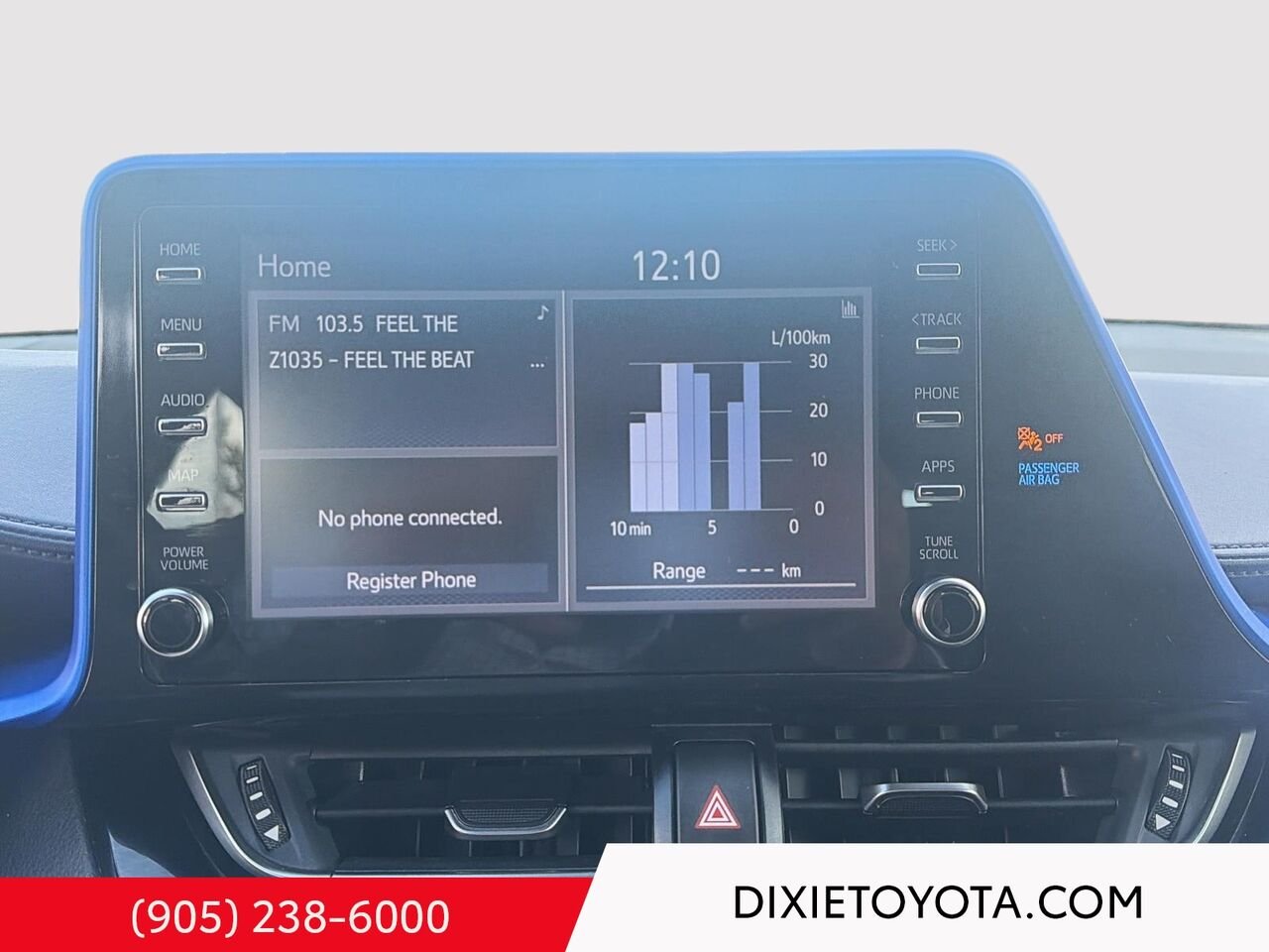 2021 Toyota C-HR XLE PREMIUM FWD / HEATED SEATS / BACK UP CAMERA / ALLOY WHEELS / CARPLAY AND ANDROID AUTO Grey Mississauga - photo #12