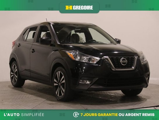 2019 Nissan Kicks SV AUTO A/C GR ELECTRIQUE CAM RECUL BANC CHAUFFANT Black