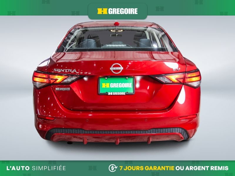 Nissan Sentra SV AUTO A/C MAGS CAM RECUL BLUETOOTH 2024 Rouge