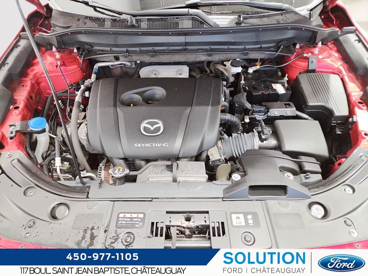 Mazda CX-5 GS + AWD + 2.5L + 187 HP + FIABLE 2024 Rouge Châteauguay - photo #7