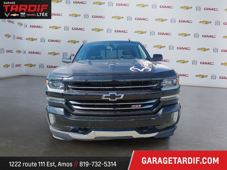 CHEVROLET SILVERADO CABINE MULTIPLACE 4RM 2017 2017 Noir