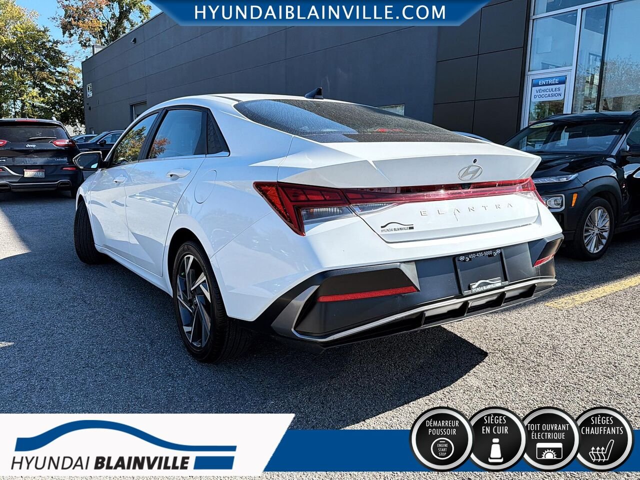 2024 Hyundai Elantra White Blainville - photo #5
