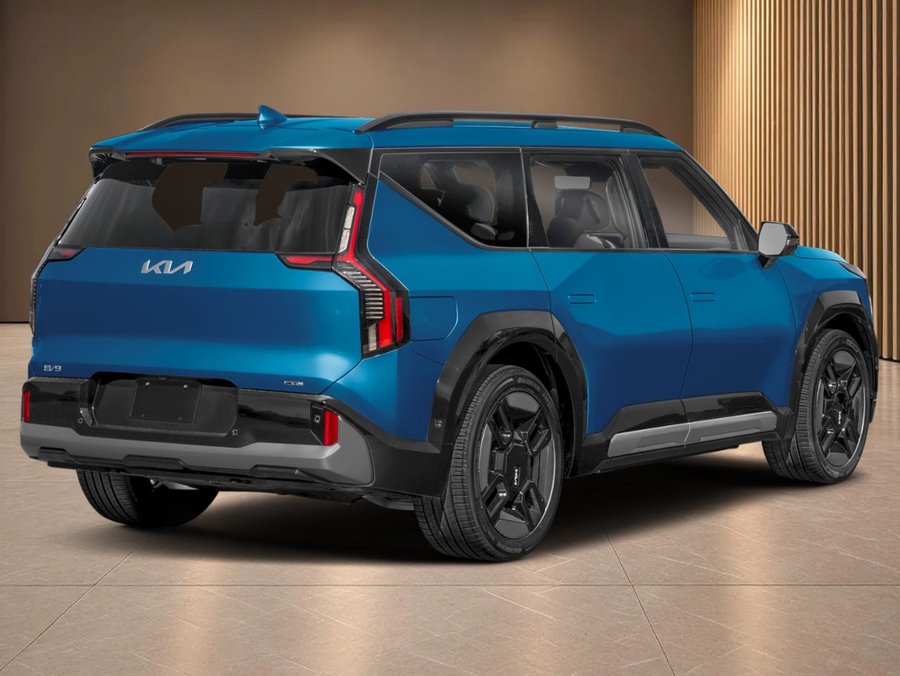 Kia EV9 Land TI avec groupe GT-Line 2026 Bleu océan