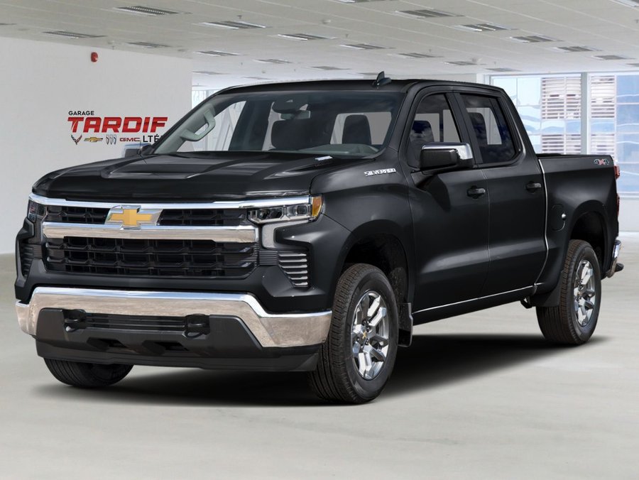 CHEVROLET Silverado 1500 LT cabine multiplace 4RM 147 po 2026 Noir