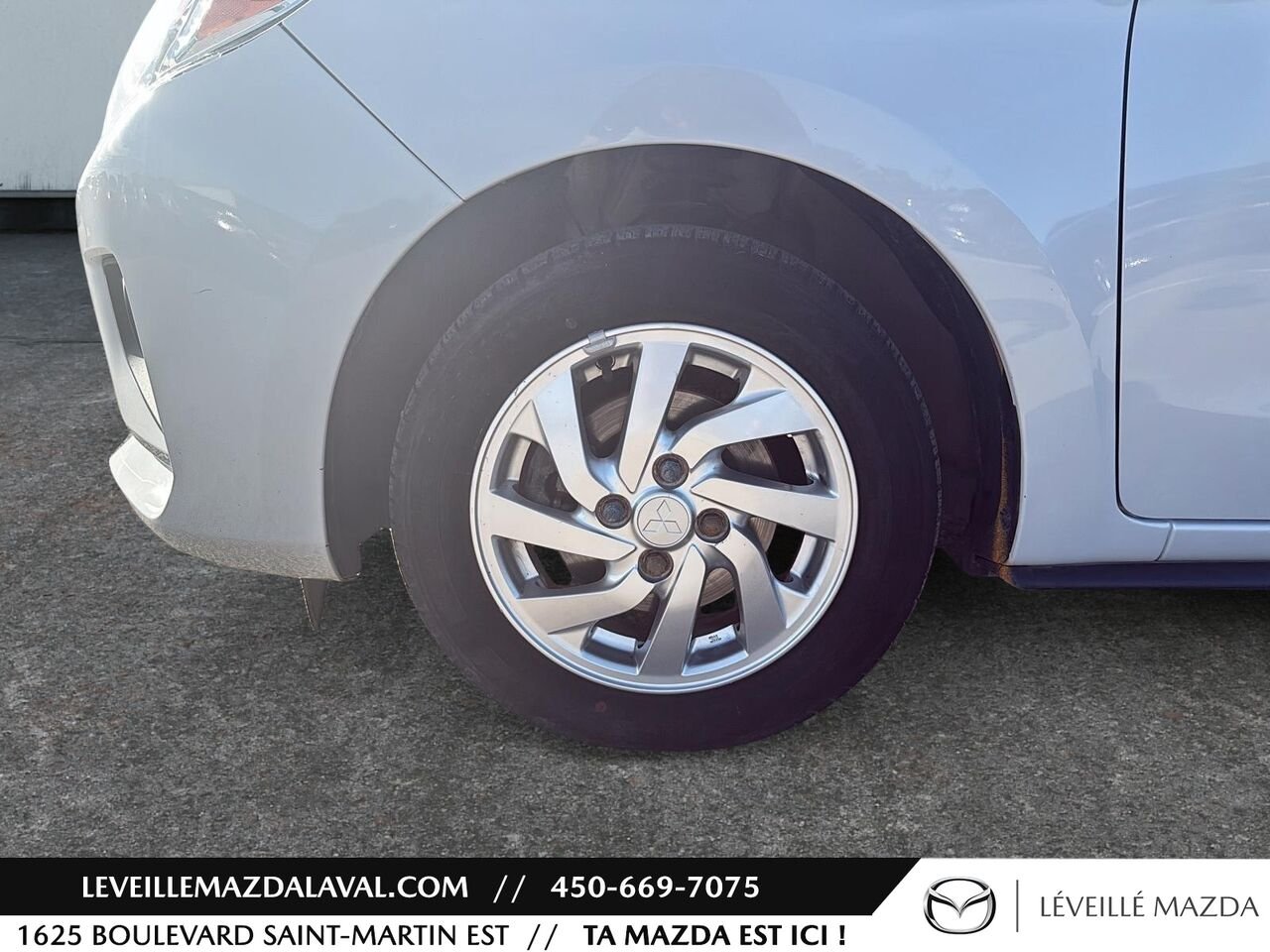 Mitsubishi Mirage ES CVT 2024 Blanc Laval - photo #8