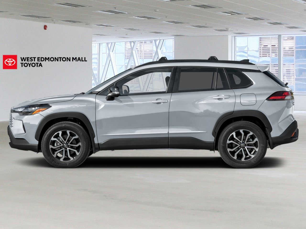 2026 Toyota Corolla Cross 2602157 | Hybrid SE Sonic Silver Metallic w/Black Roof Edmonton - photo #2