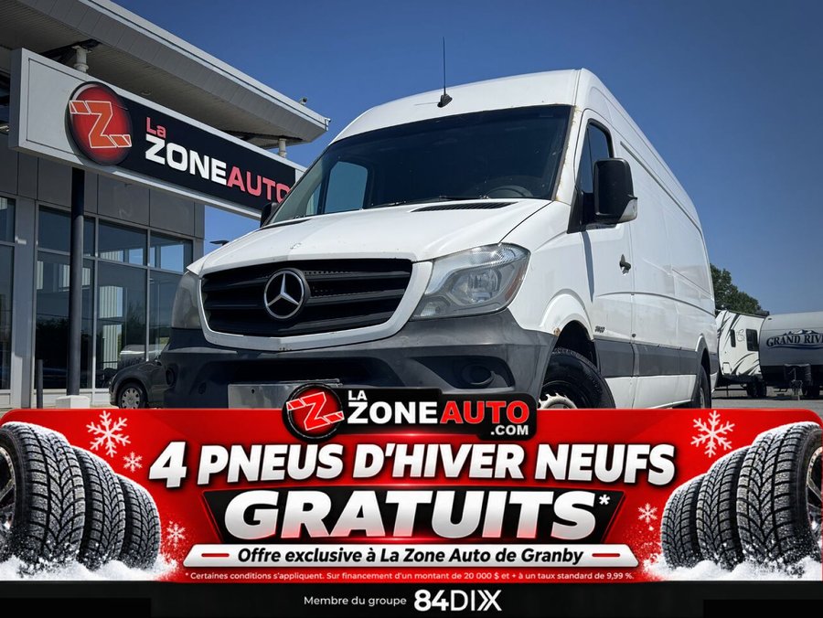 Mercedes-Benz Sprinter Diesel 2500 2500 170 po + Diesel 2014 Blanc