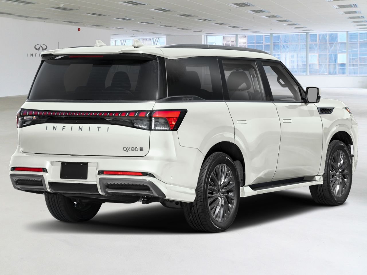 2027 INFINITI QX80 Radiant White TriCoat Pearl Saint-Basile-le-Grand - photo #1